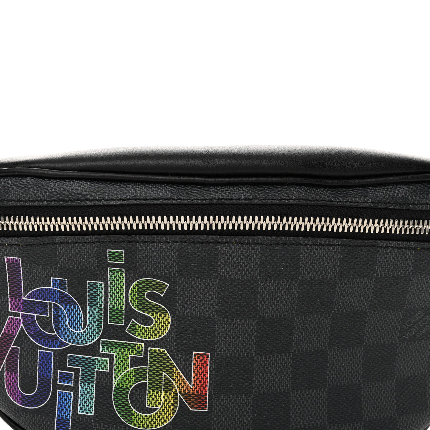 Louis Vuitton Damier Graphite Bumbag Yellow 7 of 12