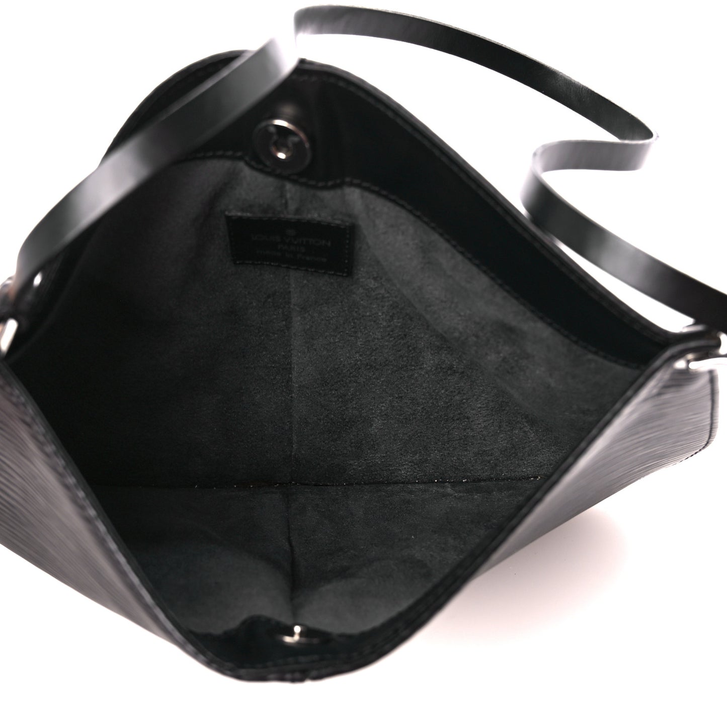 Epi Demi Lune Pochette Black