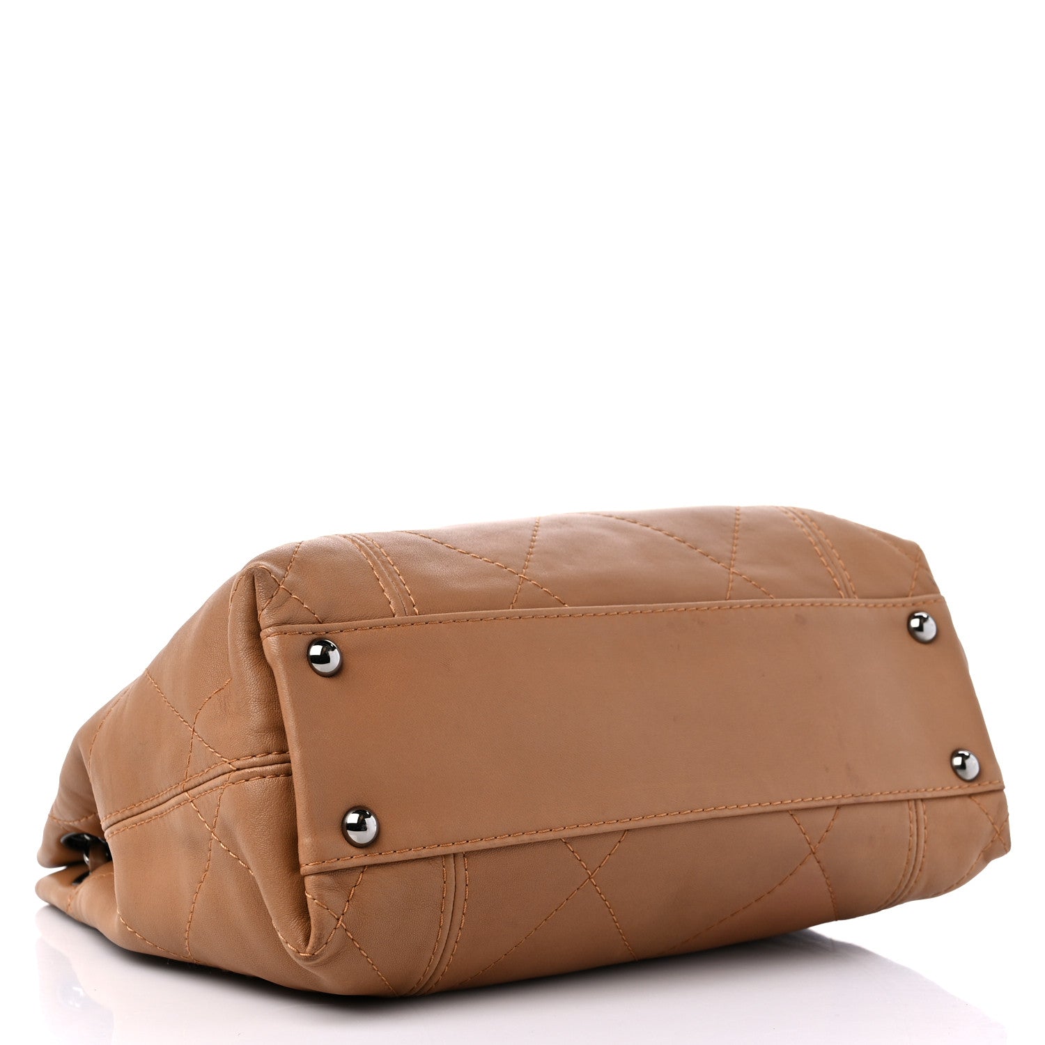Chanel Lambskin Small Soft Touch Shoulder Bag Camel 4 of 13
