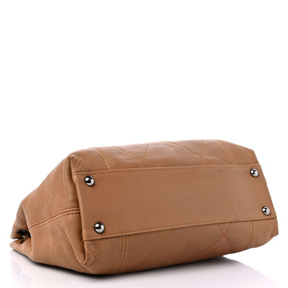 Chanel Lambskin Small Soft Touch Shoulder Bag Camel 4 of 13