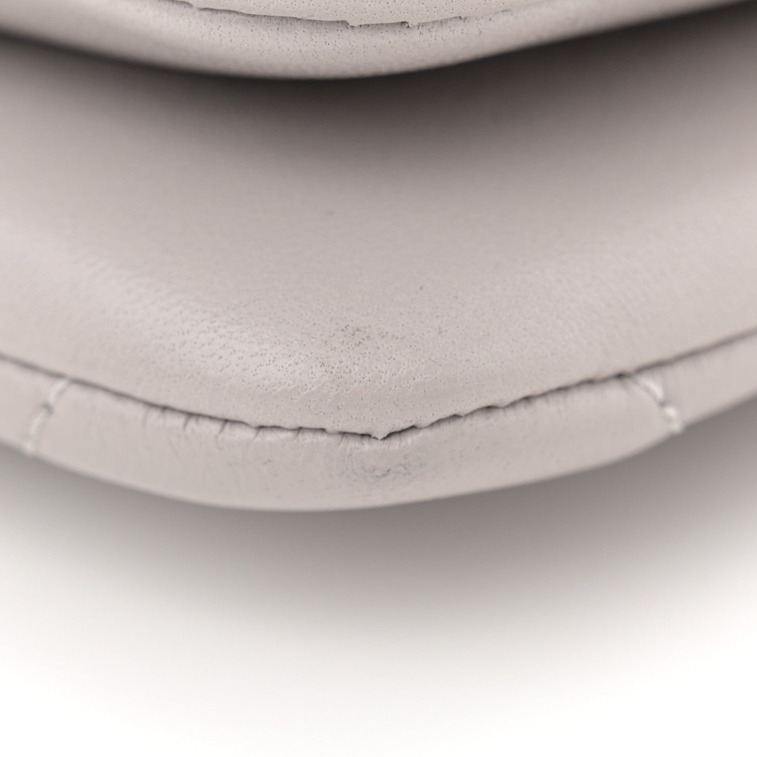 Chanel Lambskin Quilted Small Trendy CC Flap Dual Handle Bag Light Grey 12 of 12