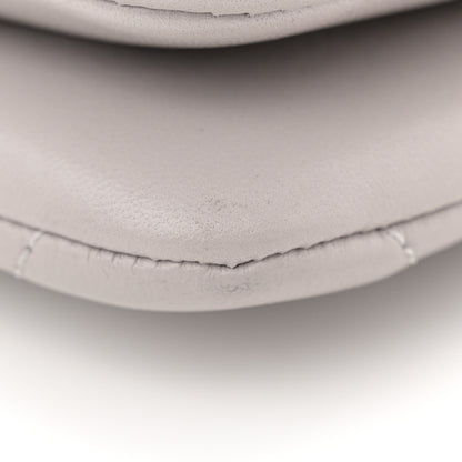 Chanel Lambskin Quilted Small Trendy CC Flap Dual Handle Bag Light Grey 12 of 12