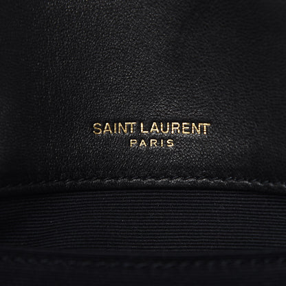 Saint Laurent Lambskin Patchwork Monogram Small Jamie Black 6 of 13