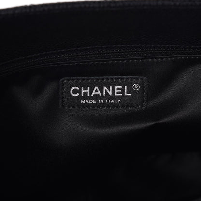 Chanel Caviar Quilted Grand Shopping Tote GST Black 5 of 7