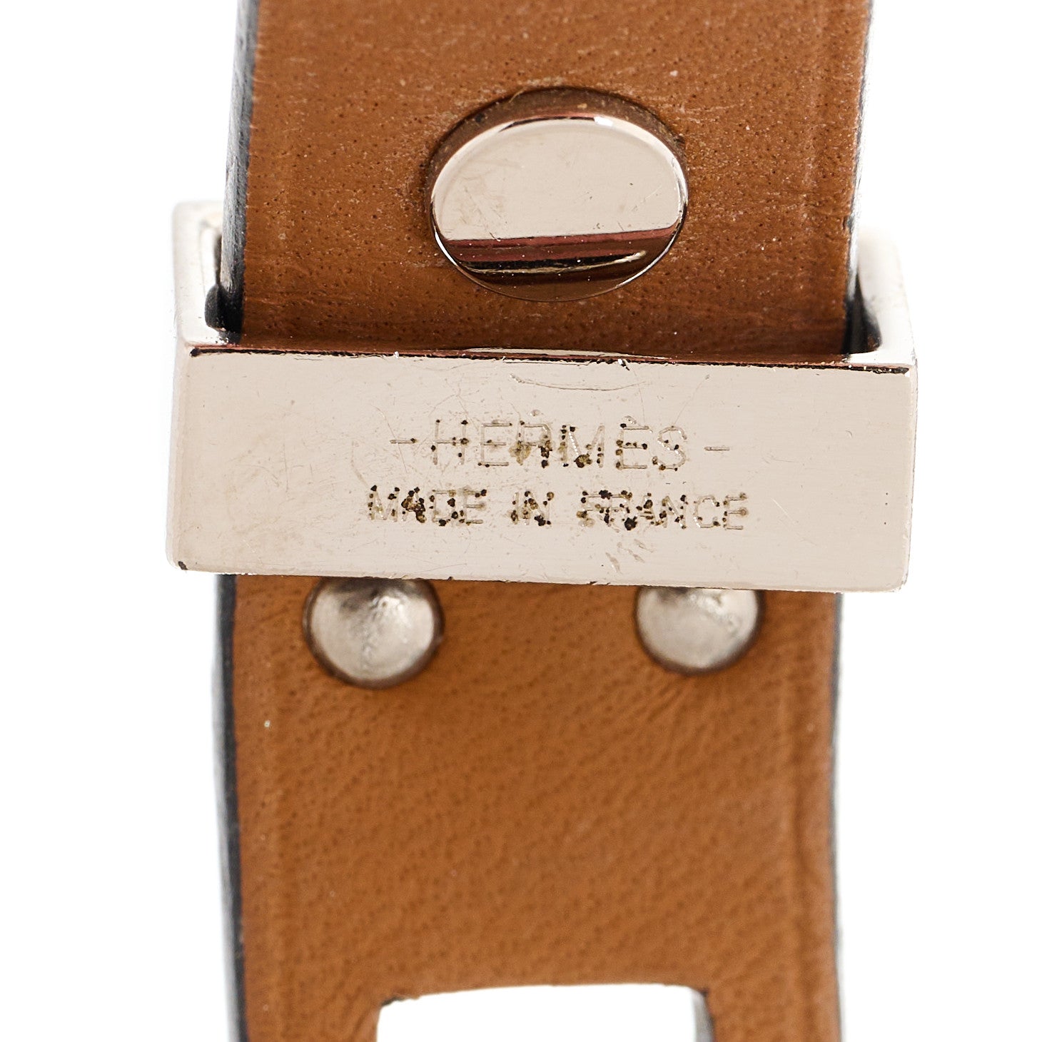 Hermes Swift Mini Dog Clous Ronds Bracelet Black 6 of 6