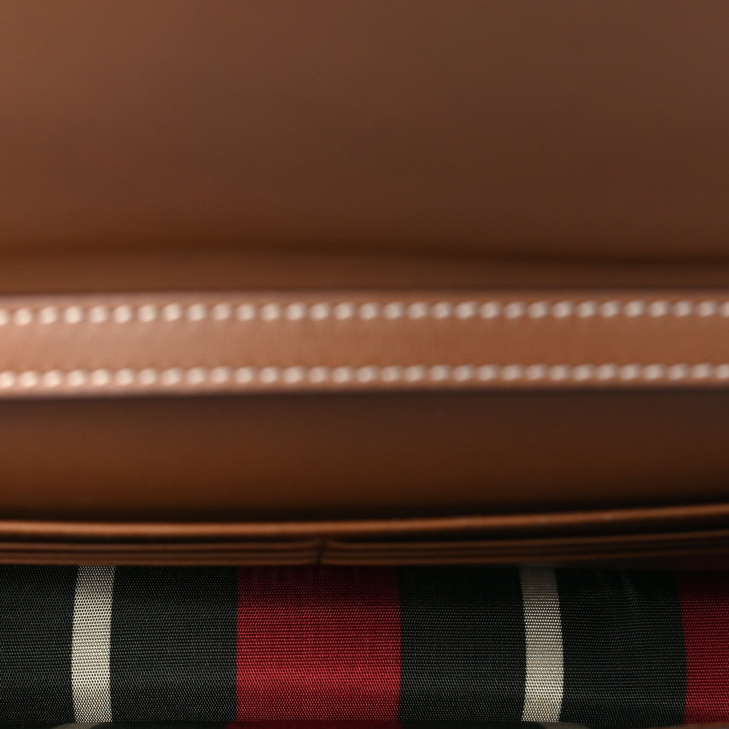 Gucci GG Emblem Monogram Wallet With Strap Beige Brown 5 of 10