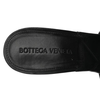 Bottega Veneta Nappa Quilted Rubber Lido Mule Sandals 36.5 Black 7 of 8