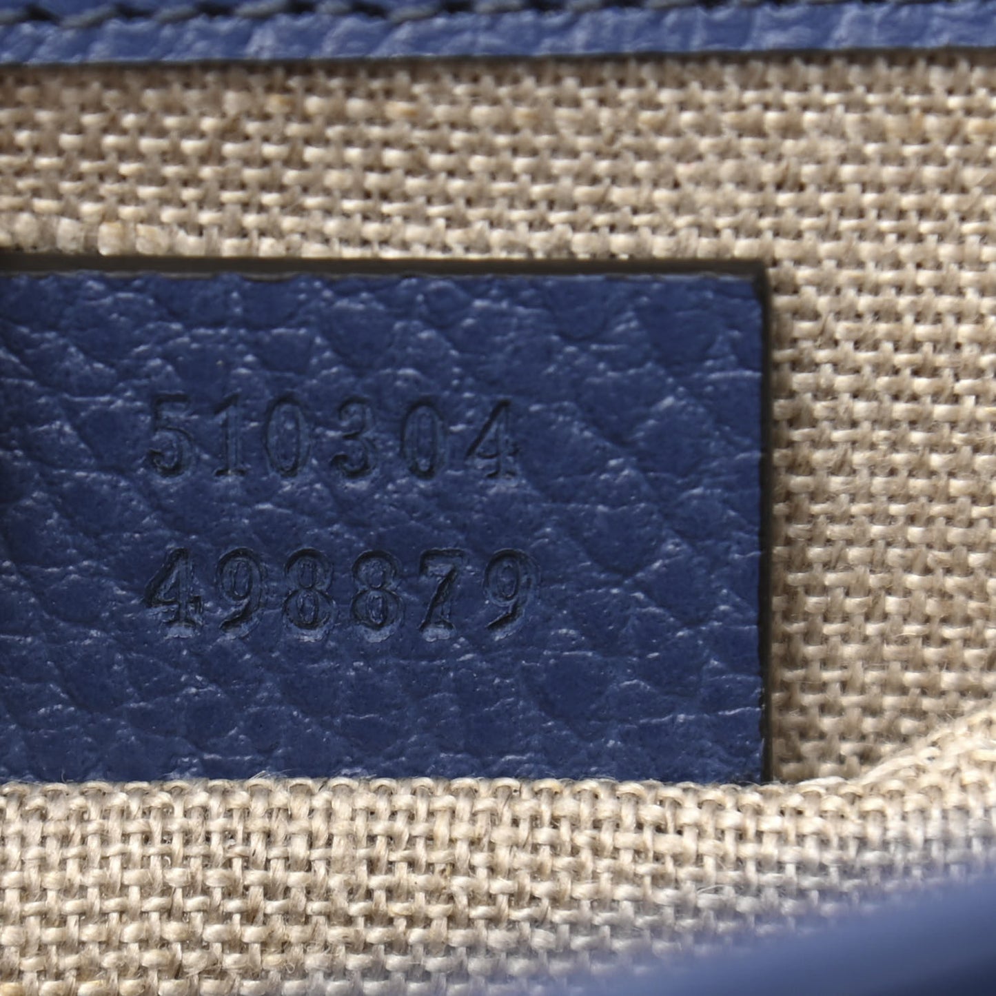 Dollar Calfskin Small Interlocking G Shoulder Bag Caspian