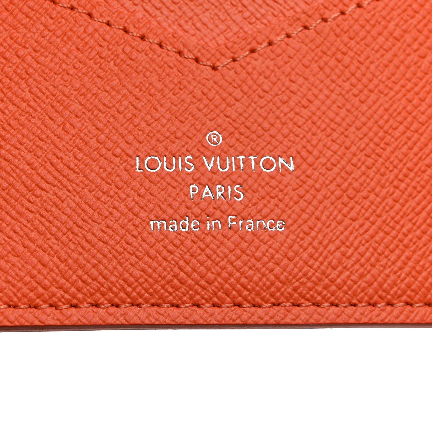 Louis Vuitton Taigarama Passport Cover Orange 6 of 6
