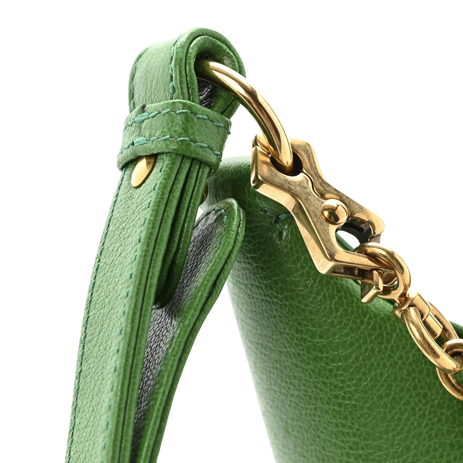Gucci Goatskin Small Aphrodite Shoulder Bag New Shamarock 1861379