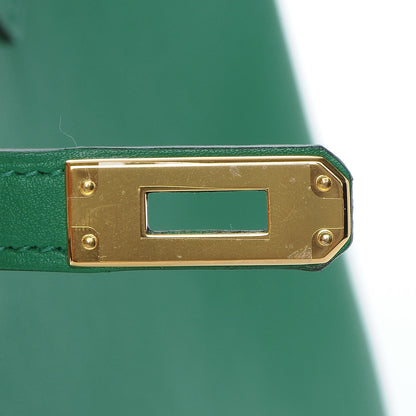 Hermes Swift Birkin 25 Vert Vertigo 14 of 30