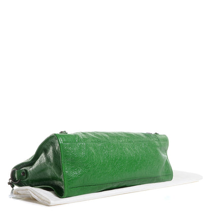 Balenciaga Agneau Classic Hardware City Vert Trefle 4 of 13