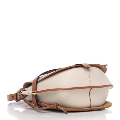 Loewe Calfskin Small Gate Crossbody Bag Ghost Light Ghost 4 of 9