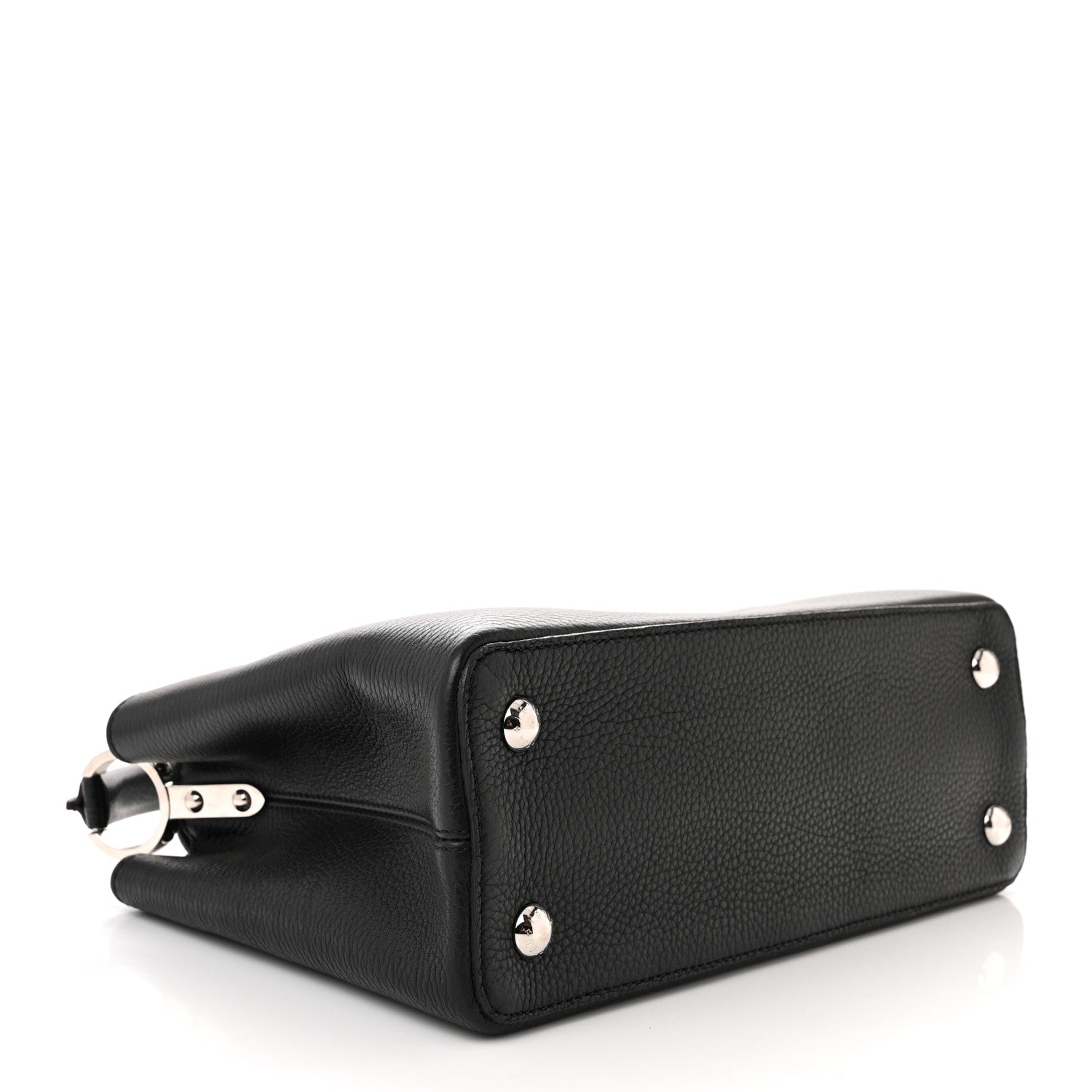 Louis Vuitton Taurillon Capucines PM Black 4 of 10