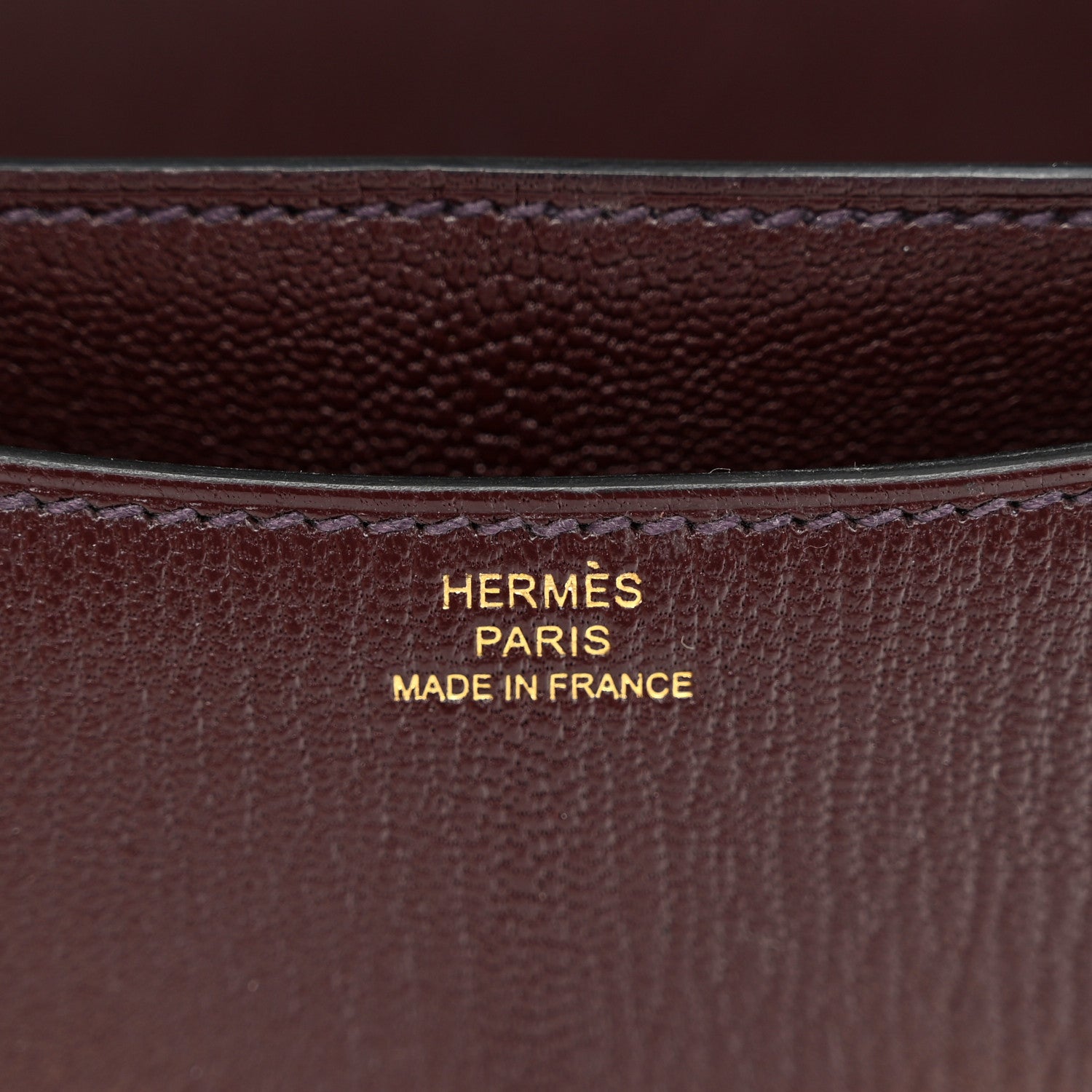 Hermes Chevre Mysore Constance 18 Rouge Sellier 6 of 11
