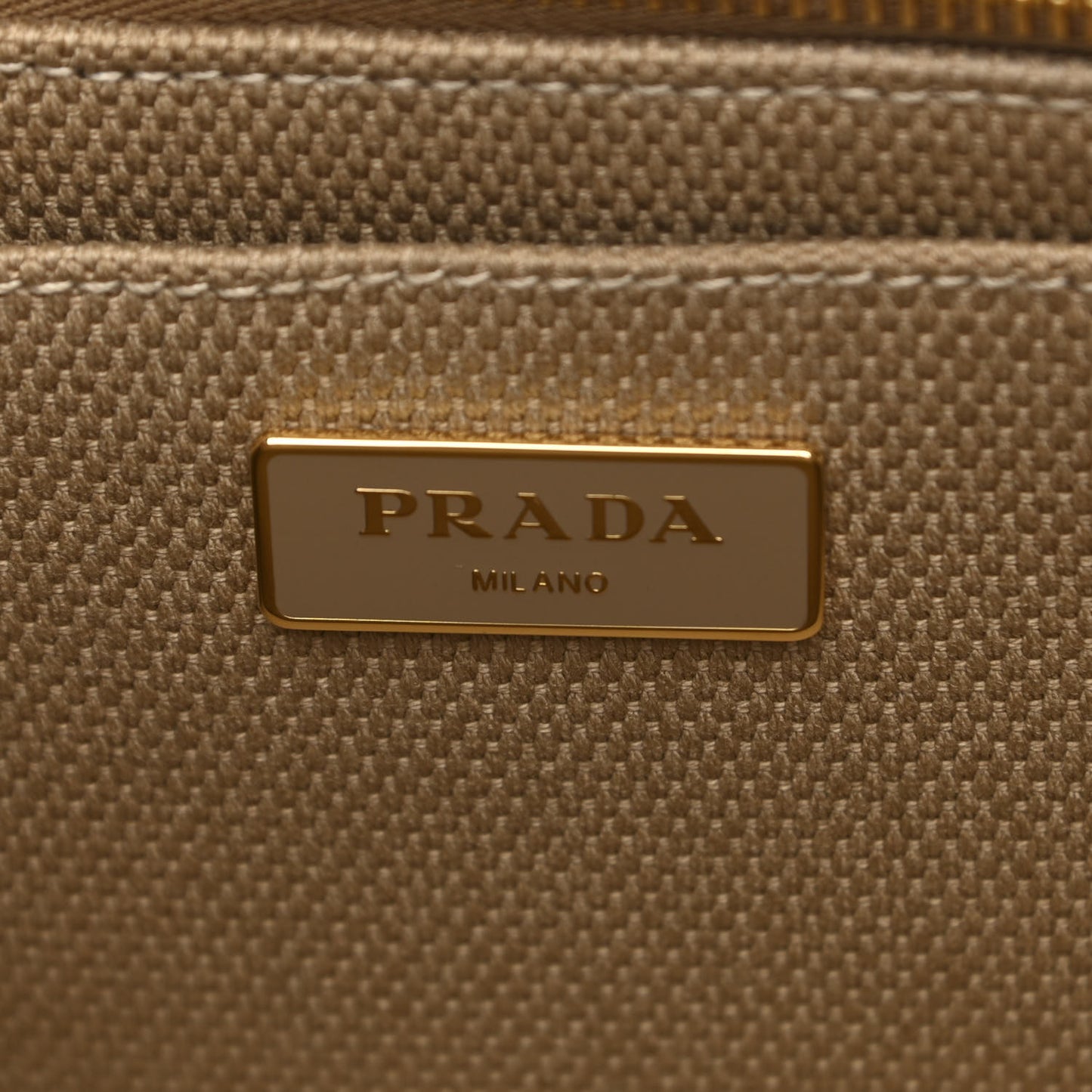 Canapa Small Logo Tote Deserto