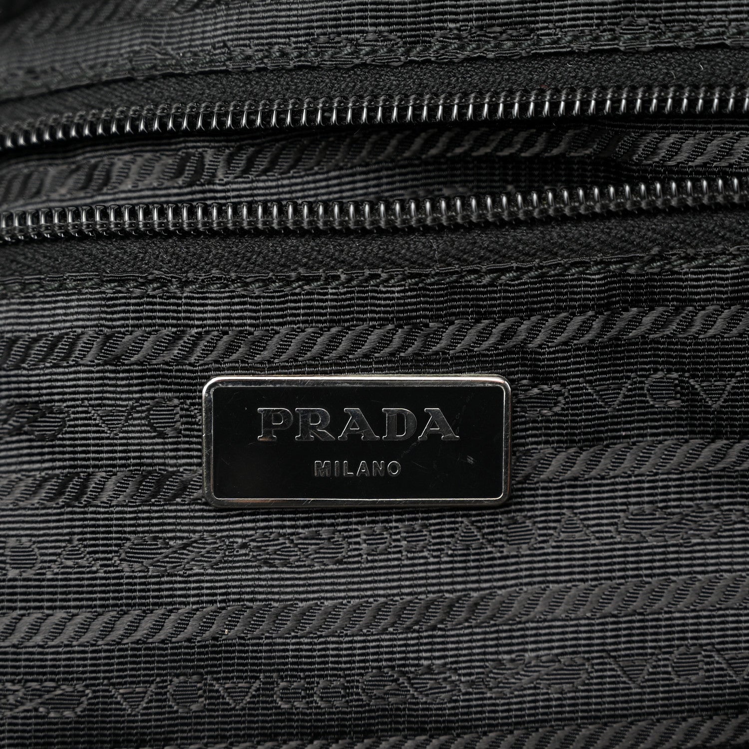 Prada Tessuto Nylon Saffiano Carry On Travel Bag Black 6 of 13