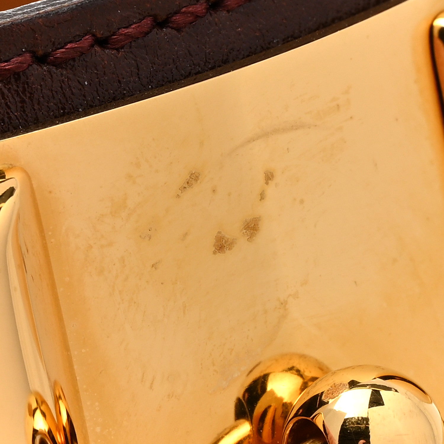 Hermes Box Collier de Chien CDC Bracelet M Rouge H 6 of 9