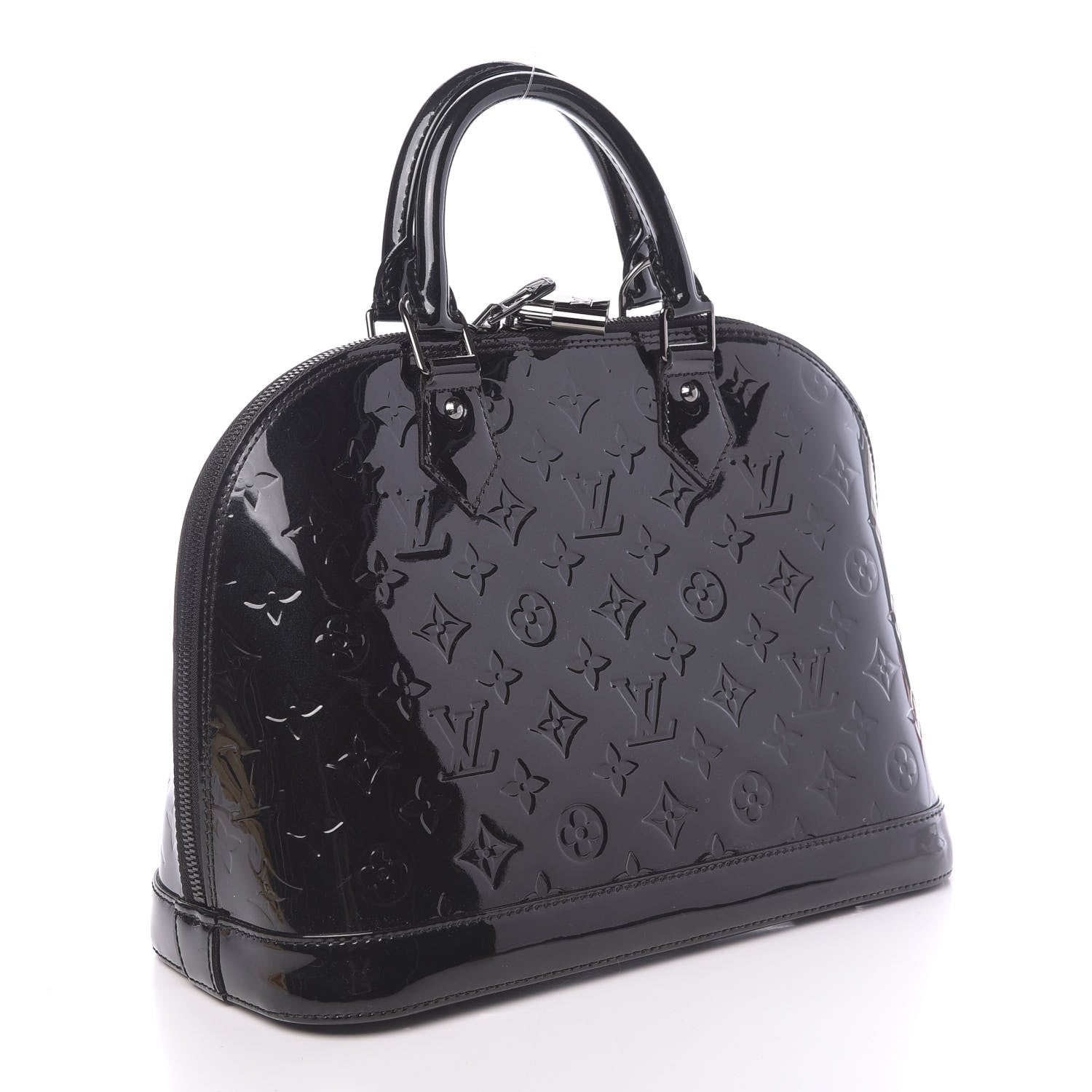 Louis Vuitton Vernis Alma PM Noir Magnetique 3 of 10