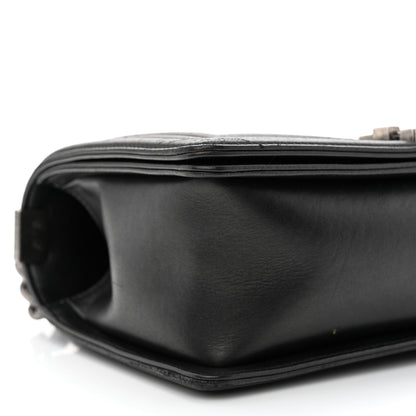 Chanel Calfskin Quilted Medium Boy Flap Black 9 of 12