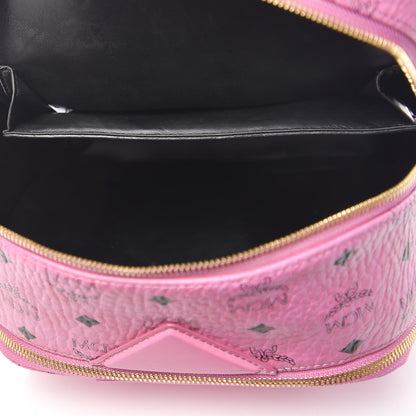 MCM Visetos Small Duke Backpack Pink 5 of 10