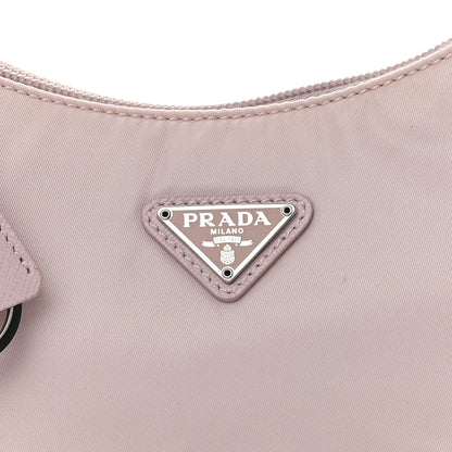 Prada Re-Nylon Saffiano Mini Re-Edition 2000 Bag Alabastro 9 of 13