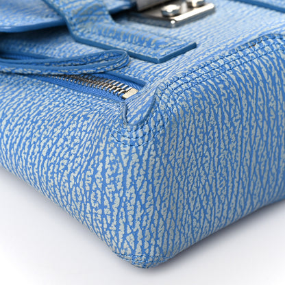 3.1 Phillip Lim Textured Calfskin Mini Pashli Satchel Blue Ivory 8 of 21