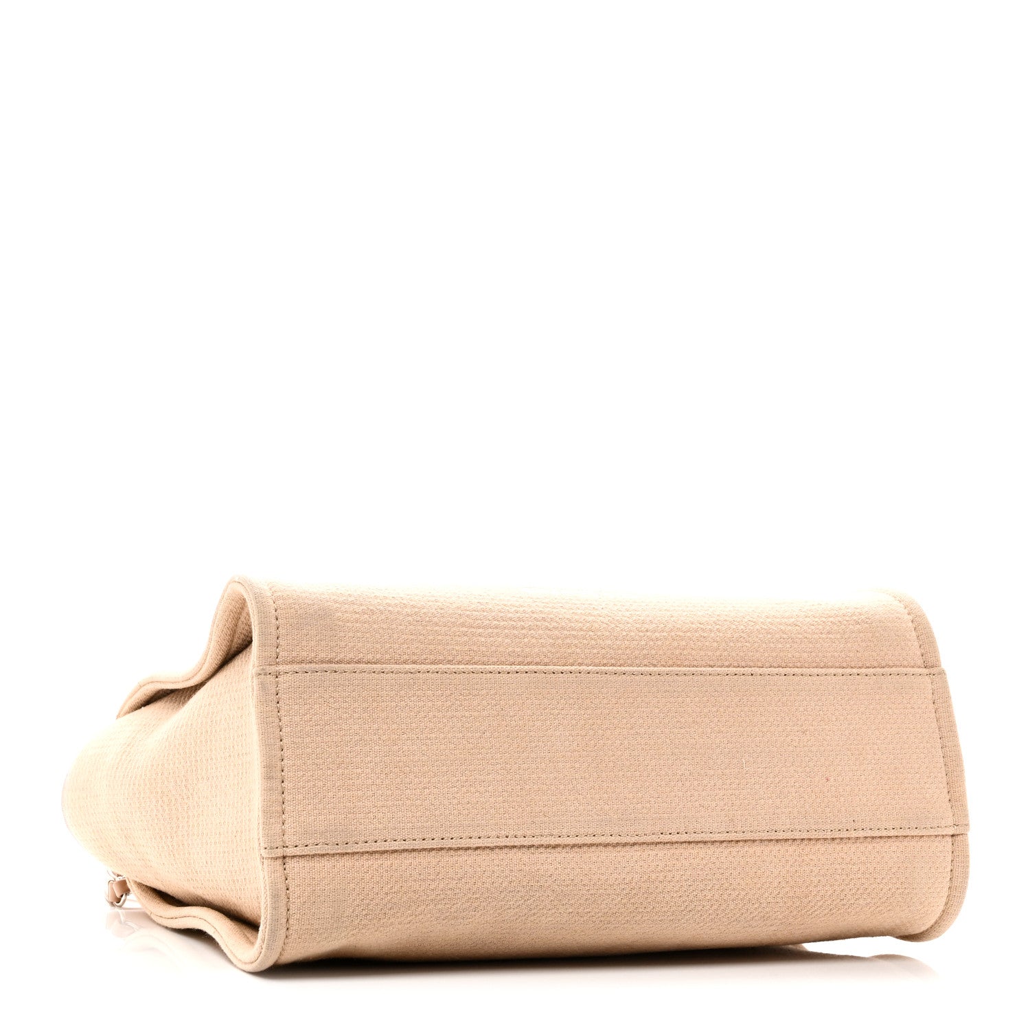 Chanel Mixed Fibers Small Deauville Tote Beige 4 of 11