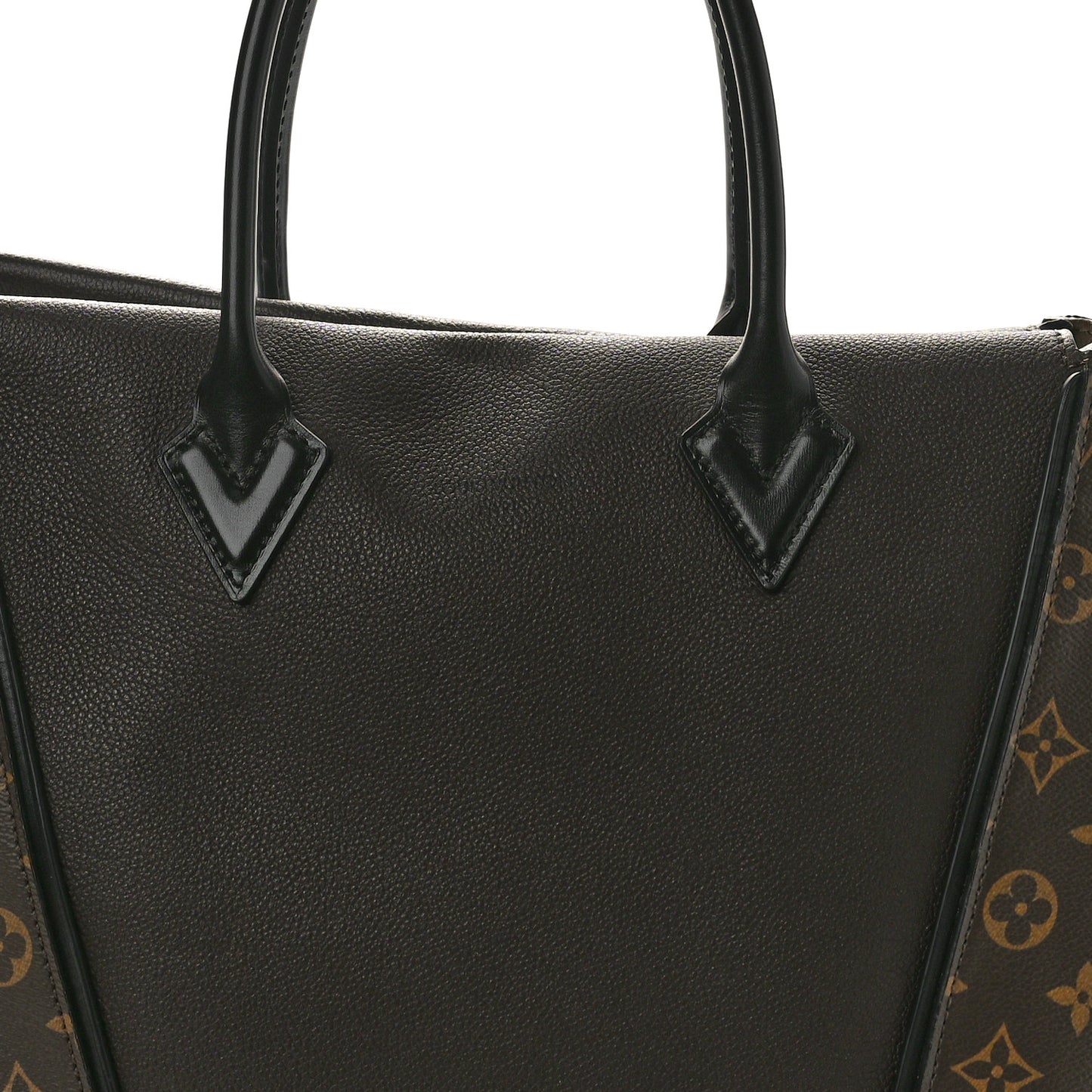 Veau Cachemire Monogram Tote W PM Chocolate