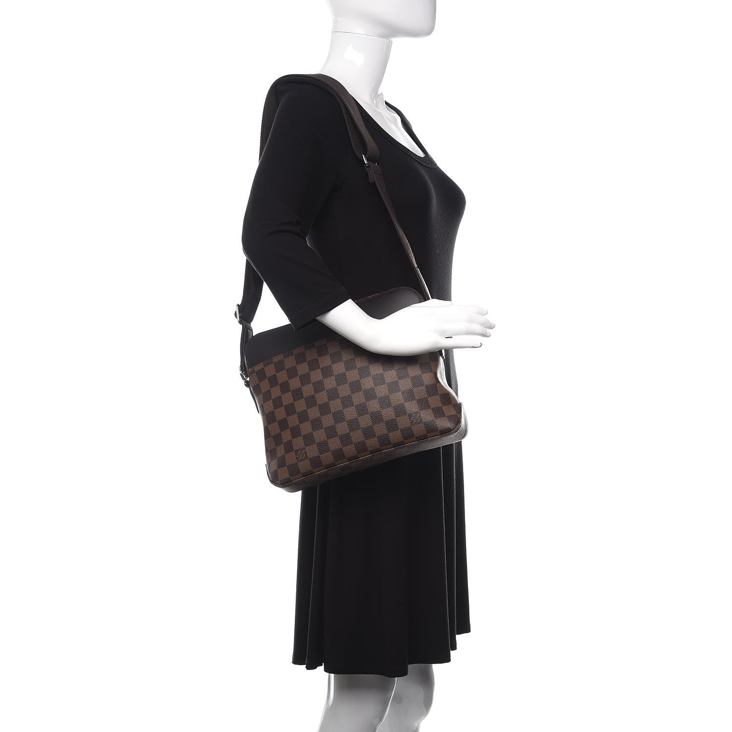 Louis Vuitton Damier Ebene Jake PM Messenger 2 of 10