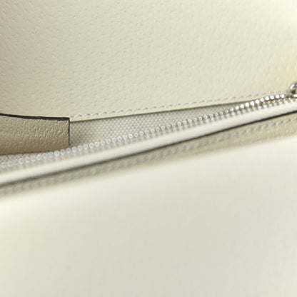 Gucci Textured Calfskin Crystal Small Dionysus Shoulder Bag Mystic White 9 of 10