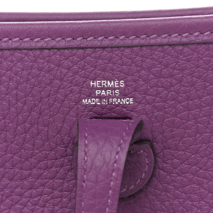 Hermes Taurillon Clemence Evelyne TPM Anemone 6 of 11