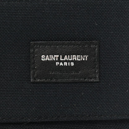 Saint Laurent Canvas American Flag Print Buffalo Compact Wallet 6 of 6