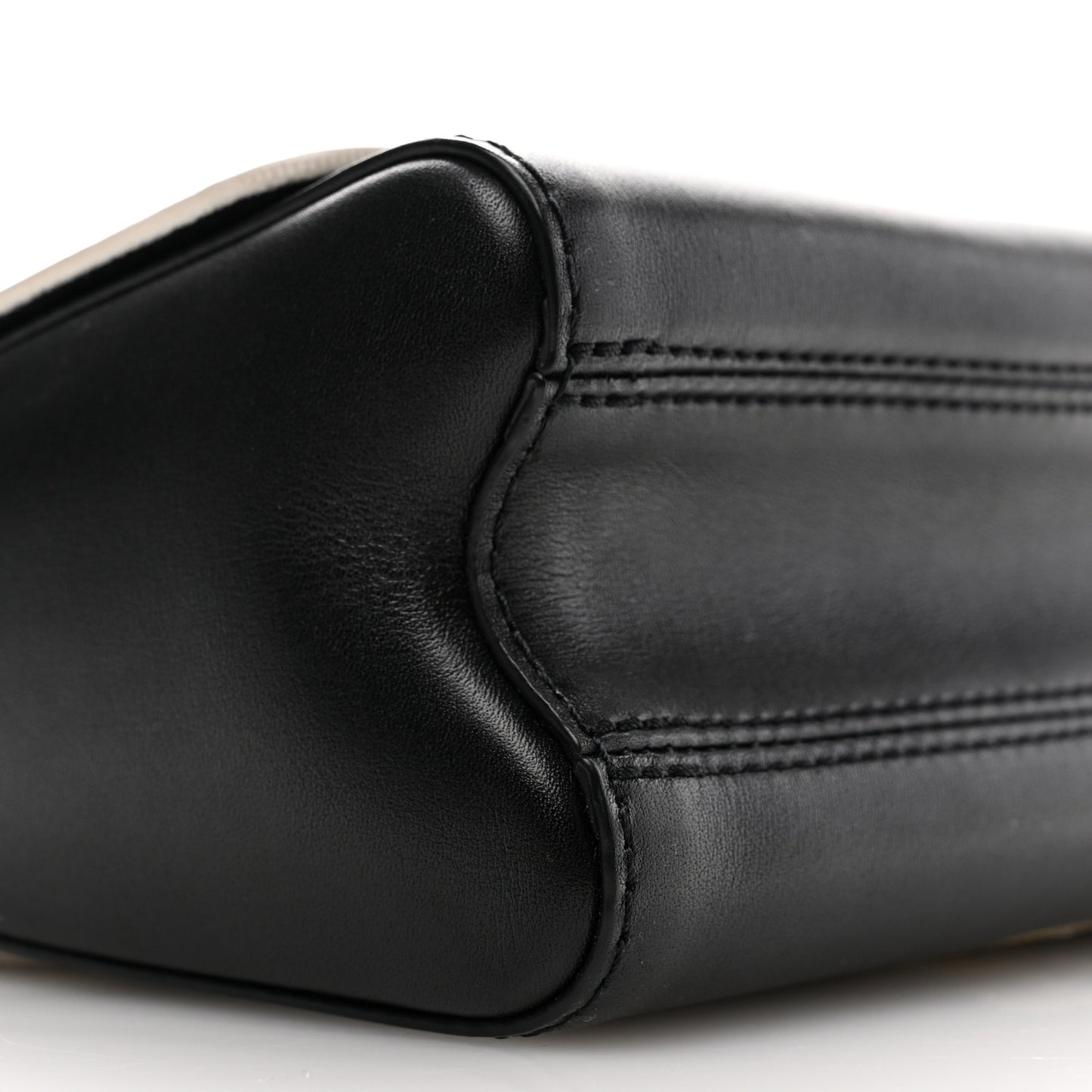 Calfskin Twist Shoulder Bag PM Light Gold