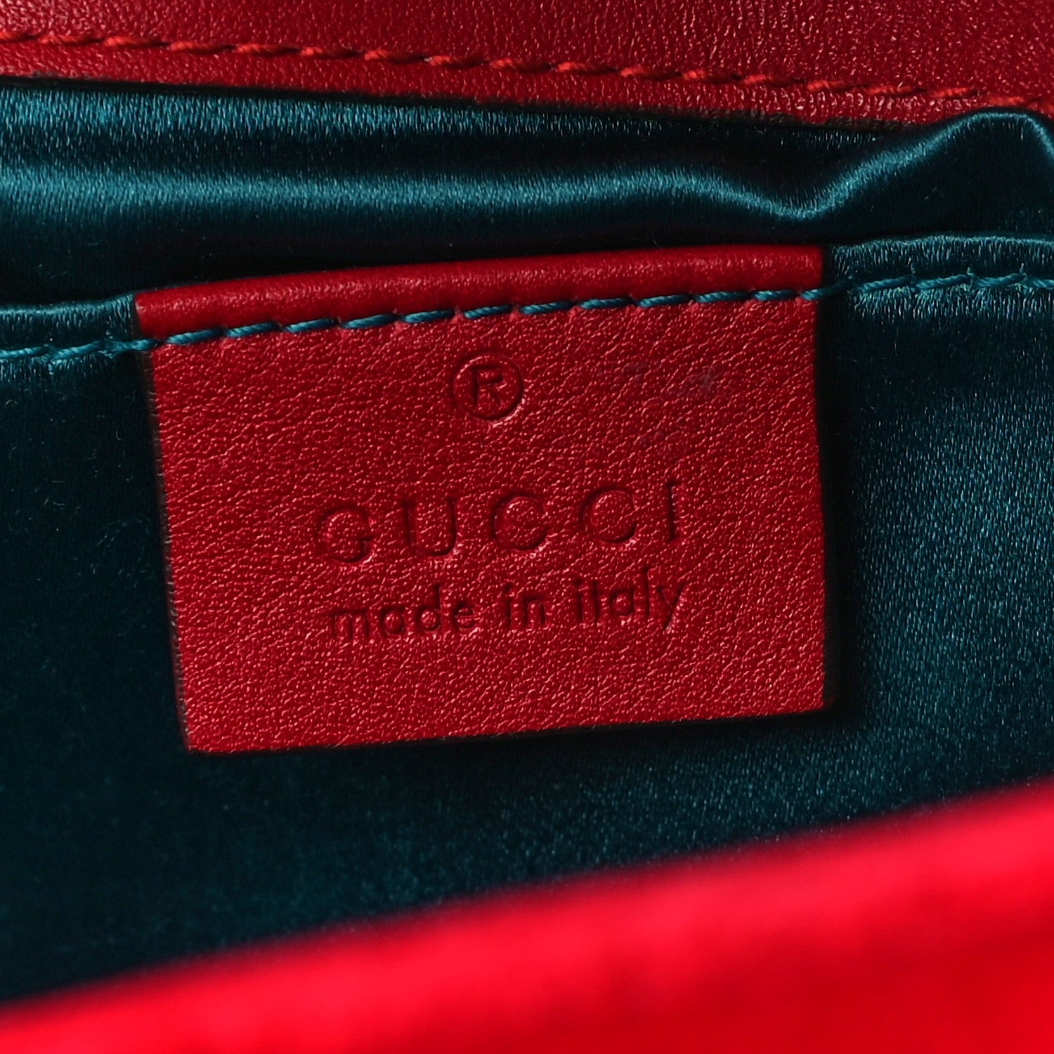 Gucci Velvet Matelasse Mini GG Marmont Shoulder Bag Hibiscus Red 6 of 17