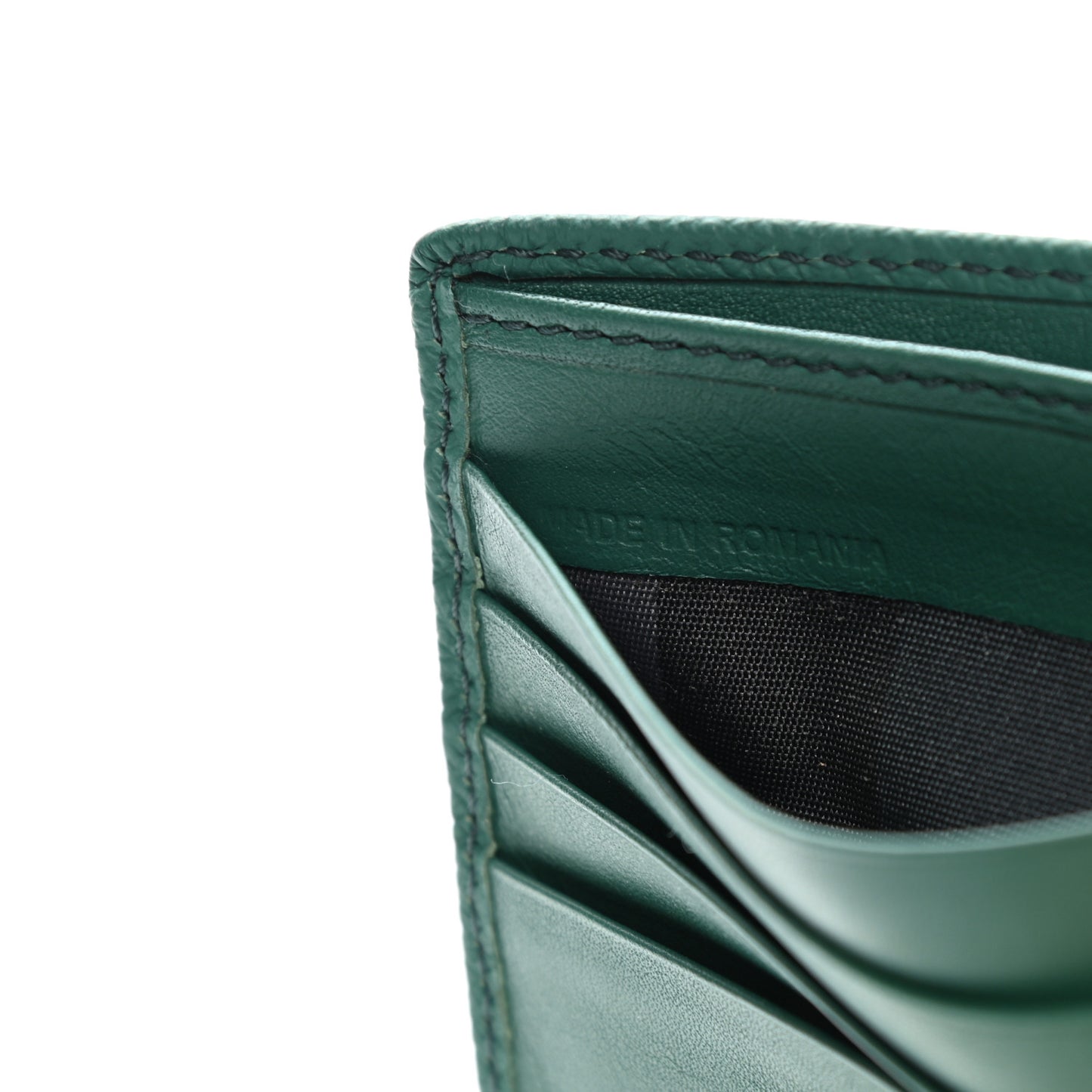 Calfskin Wallet Mineral Green