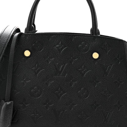 Louis Vuitton Empreinte Montaigne BB Black 7 of 9