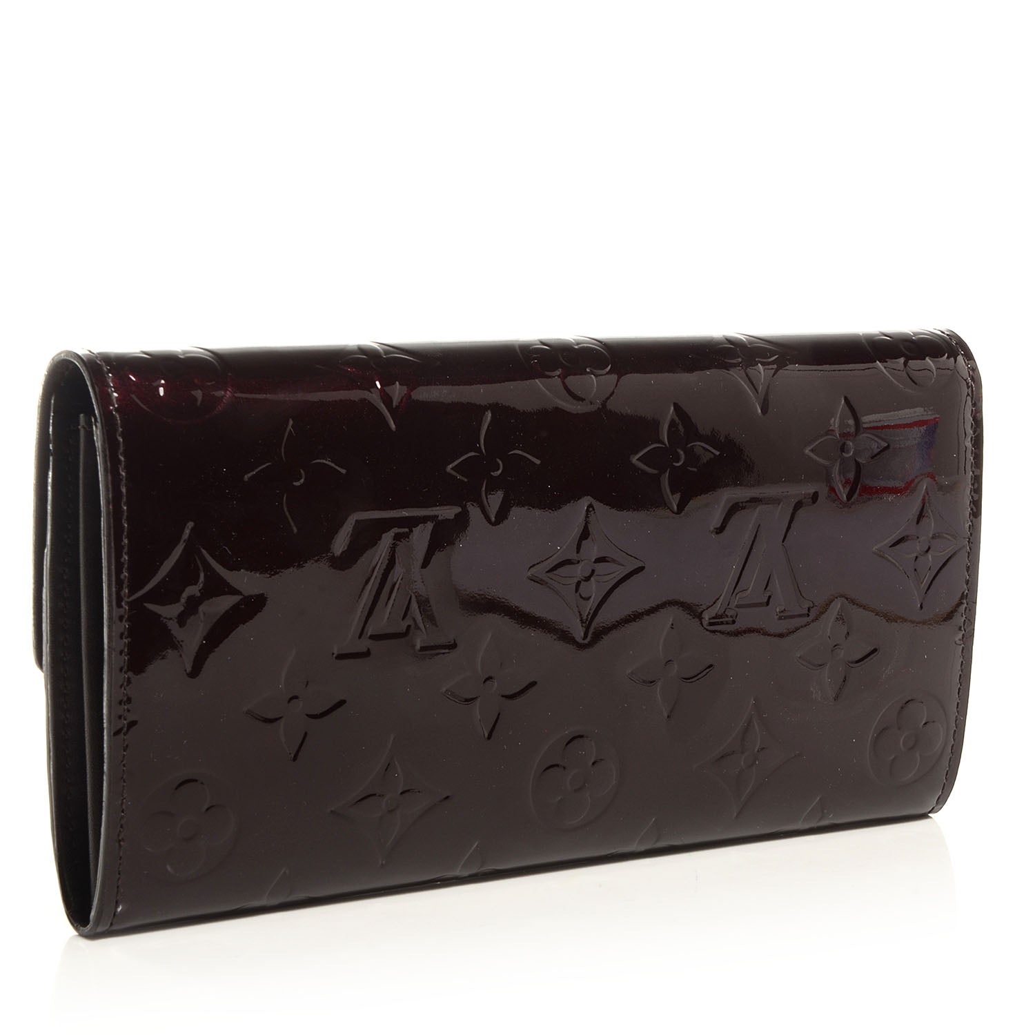 Louis Vuitton Vernis Sarah Wallet Amarante 3 of 7