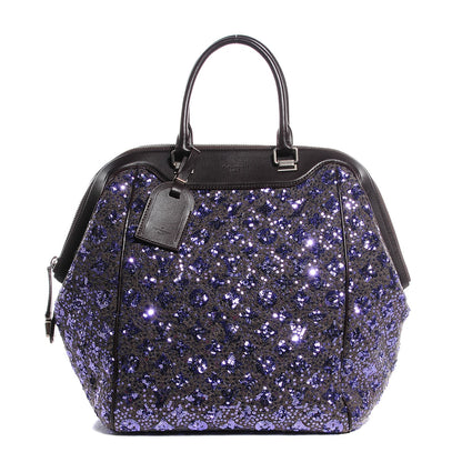 Louis Vuitton Sequin Monogram Sunshine Express North South Purple 1 of 9