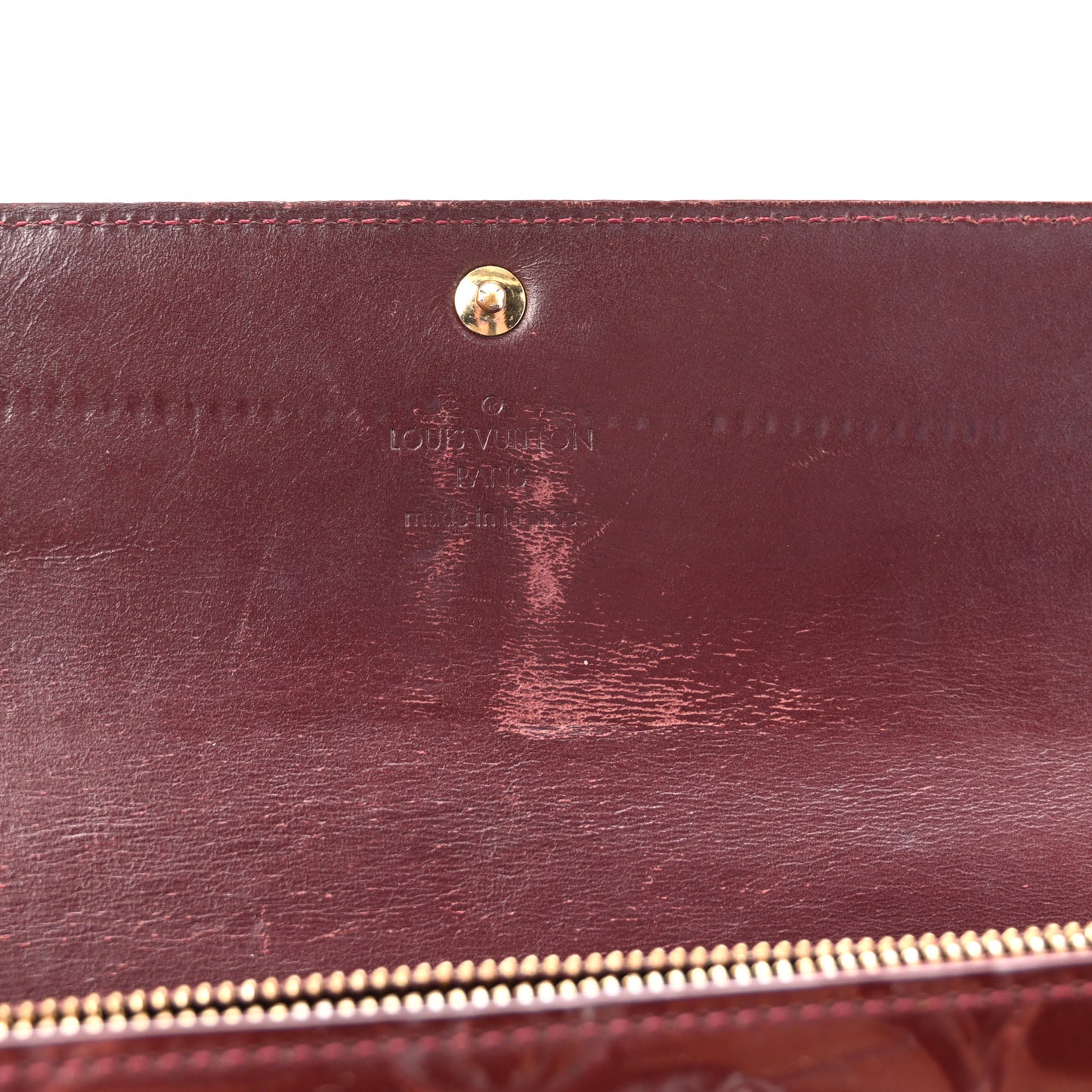 Vernis Sarah Wallet Rouge Fauviste