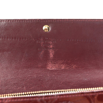 Louis Vuitton Vernis Sarah Wallet Rouge Fauviste 6 of 6