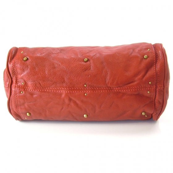 Leather Paddington Red