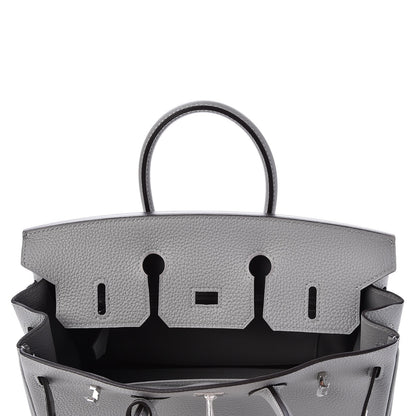 Hermes Togo Birkin 25 Gris Mouette 33 of 35