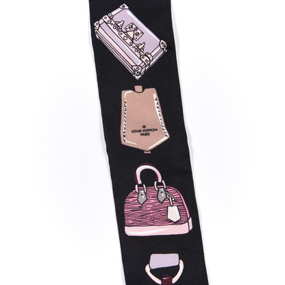Louis Vuitton Silk Monogram Essentials LV BB Bandeau Light Pink 3 of 5