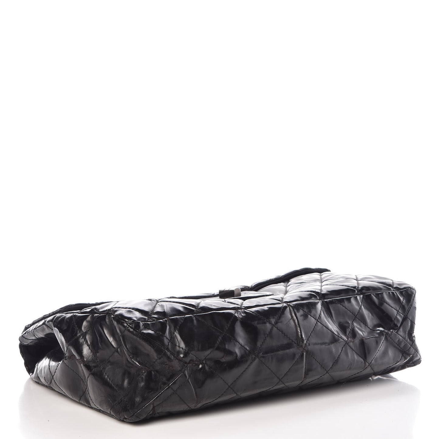 Vinyl Quilted XXL Reissue Flap Black