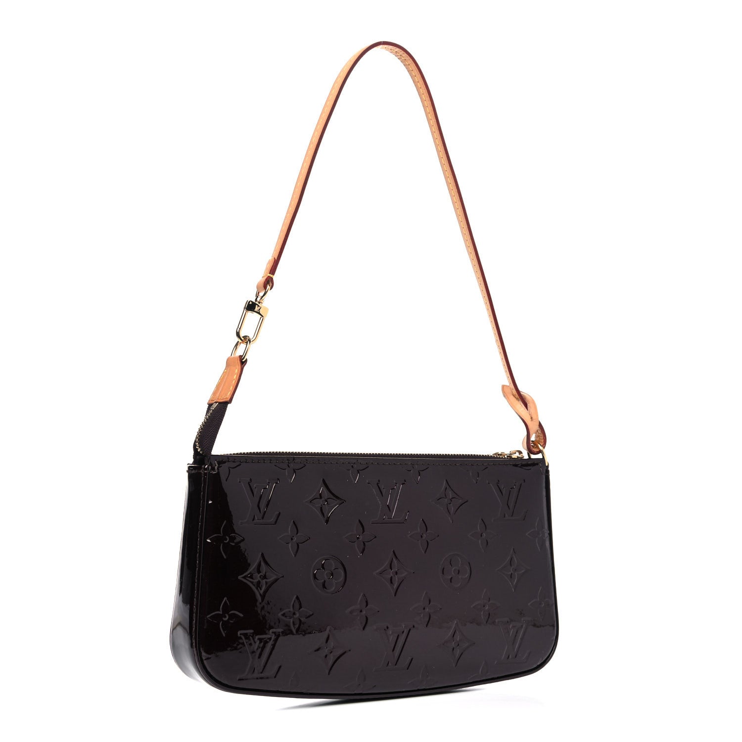 Louis Vuitton Vernis Pochette Accessories NM Amarante 2 of 12