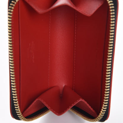 Christian Louboutin Patent Leopard Spiked Panettone Coin Purse 5 of 7