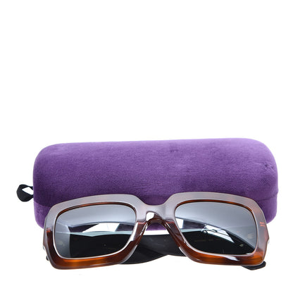 Gucci Square Frame GG0102S Sunglasses Glitter Silver Multi 8 of 8
