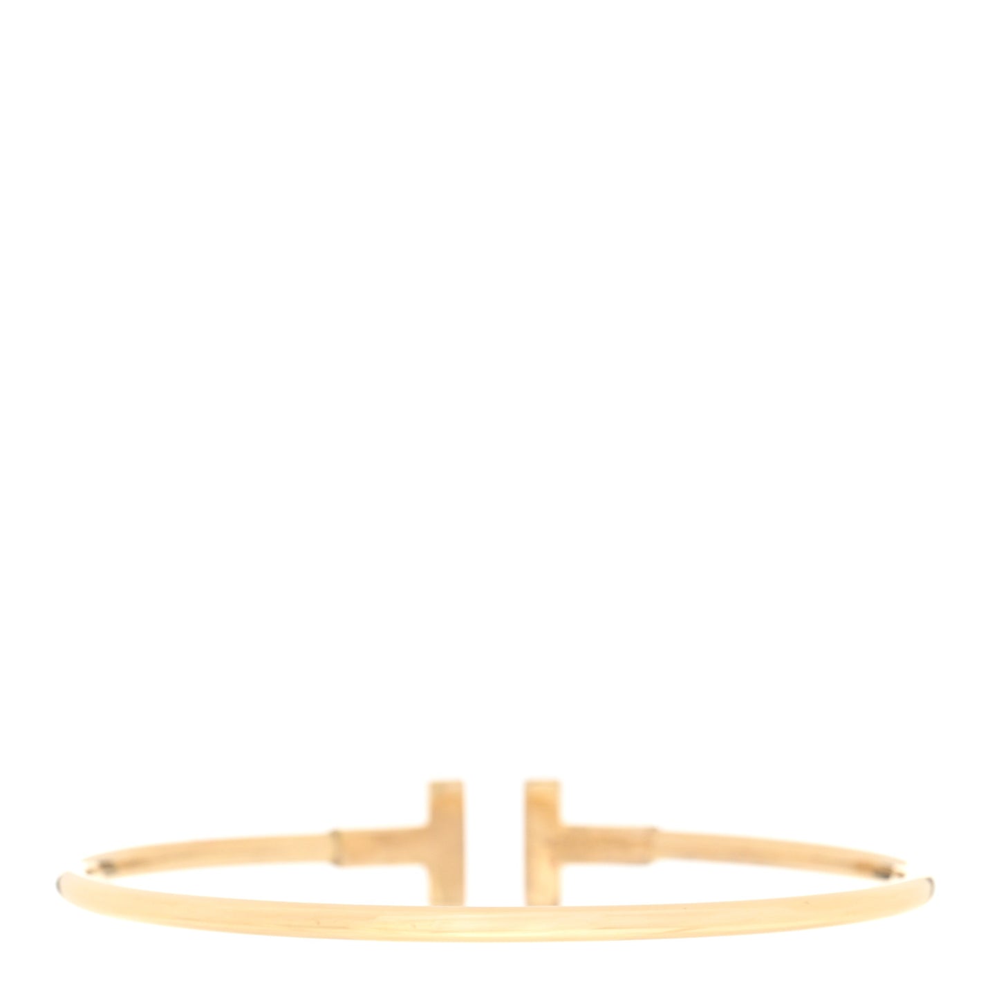 18K Yellow Gold T Wire Bracelet