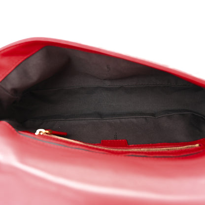 Fendi Nappa FF 1974 Embossed Baguette Fragola 5 of 10